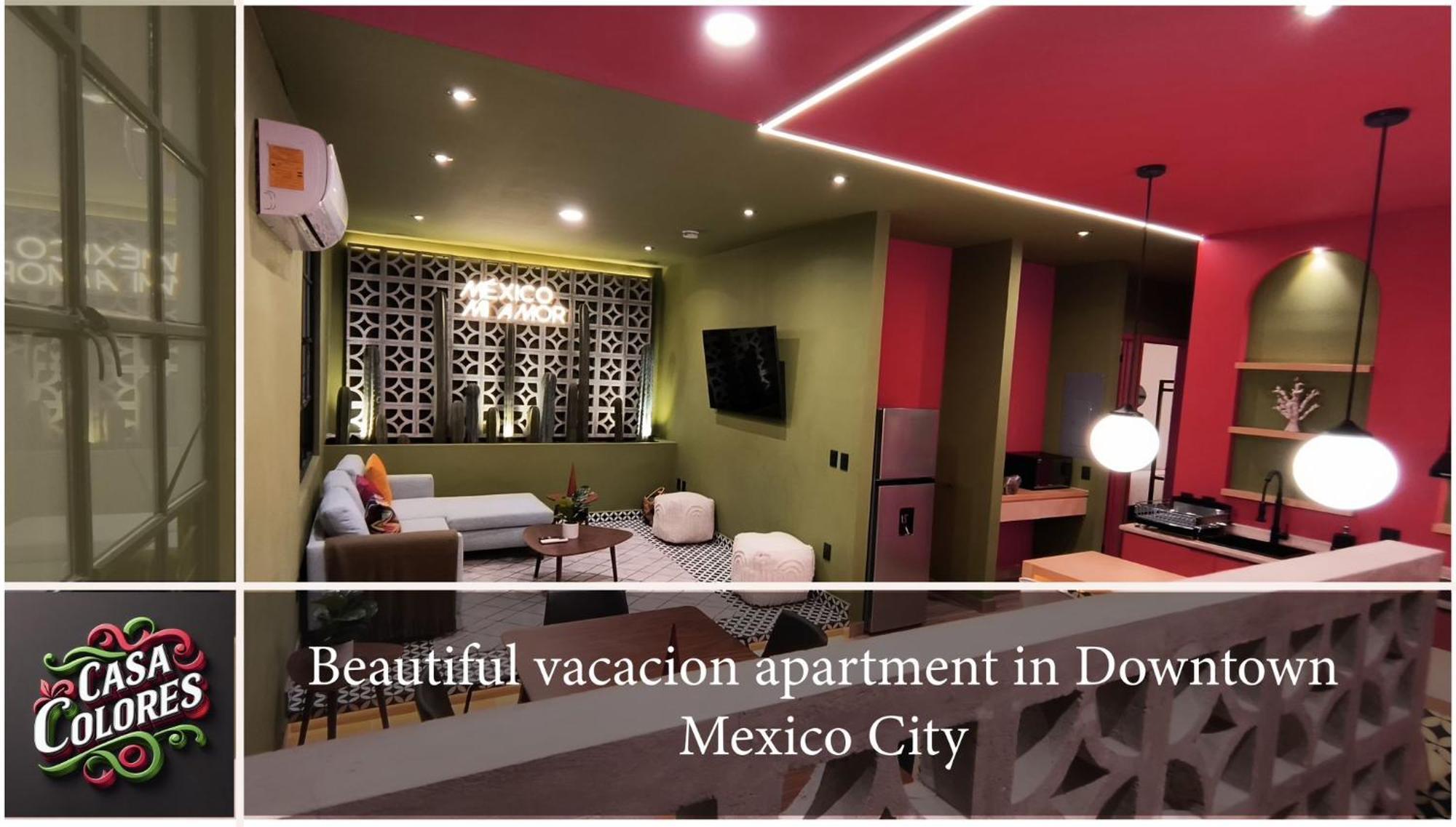 Casa Donceles, Spacious Apartments Ideal For Families "Centro Prime Location" Mexico City Exteriör bild